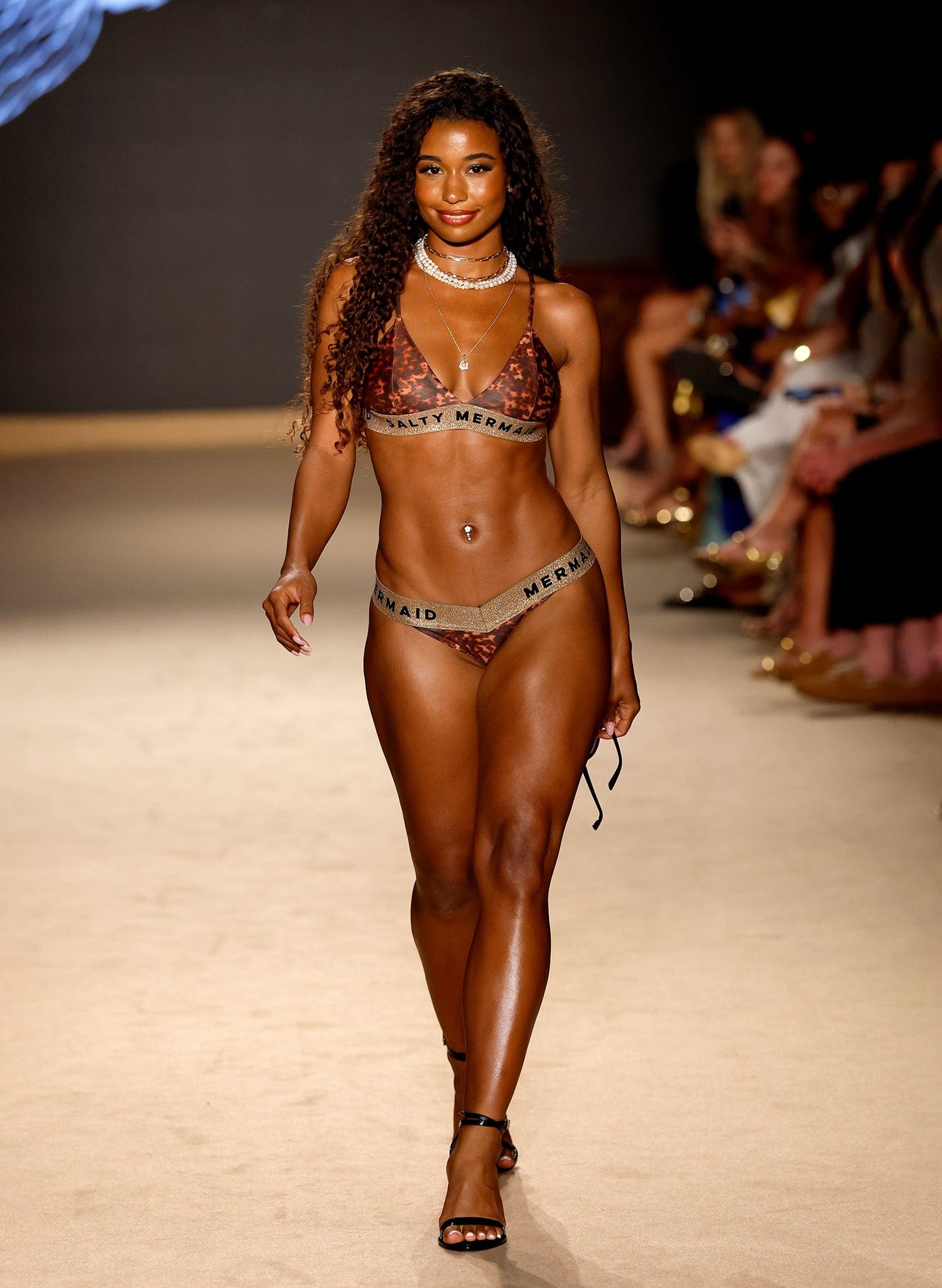 Banded Triangle Bikini Top - 2.0 | Tortoise Shell