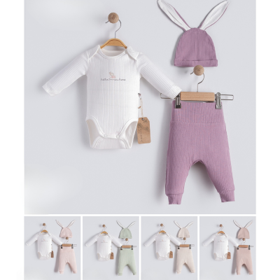 Hello Bunny 3 Piece Set