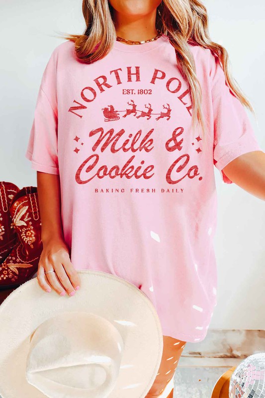North Pole Milk & Cookie Co. Graphic Tee