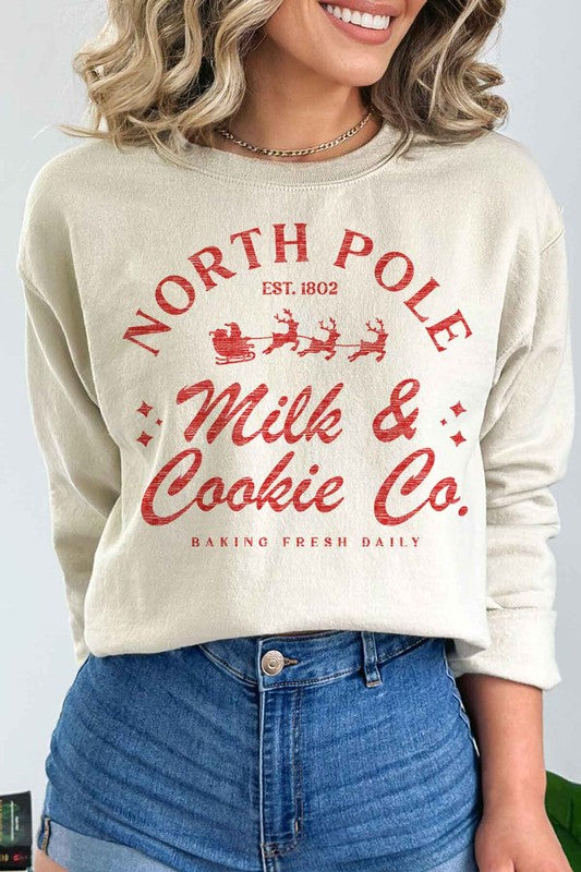 North Pole Milk & Cookie Co. Sweatshirt