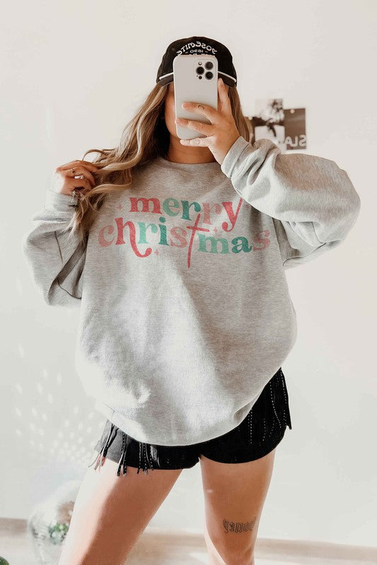 Merry "Christ"mas Pastels Sweatshirt