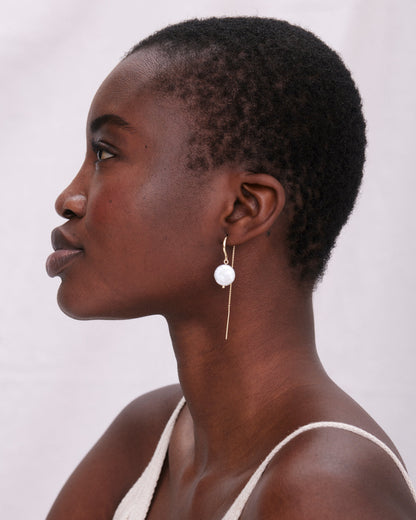 Grit Threader Earrings