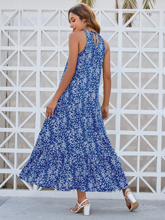 Ditsy Midi Dress
