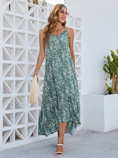 Ditsy Midi Dress