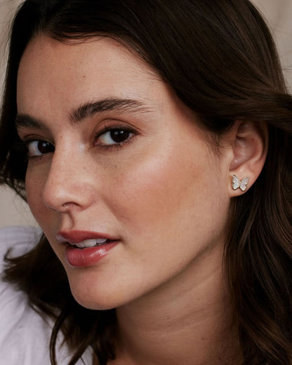 Wings to Fly Stud Earrings