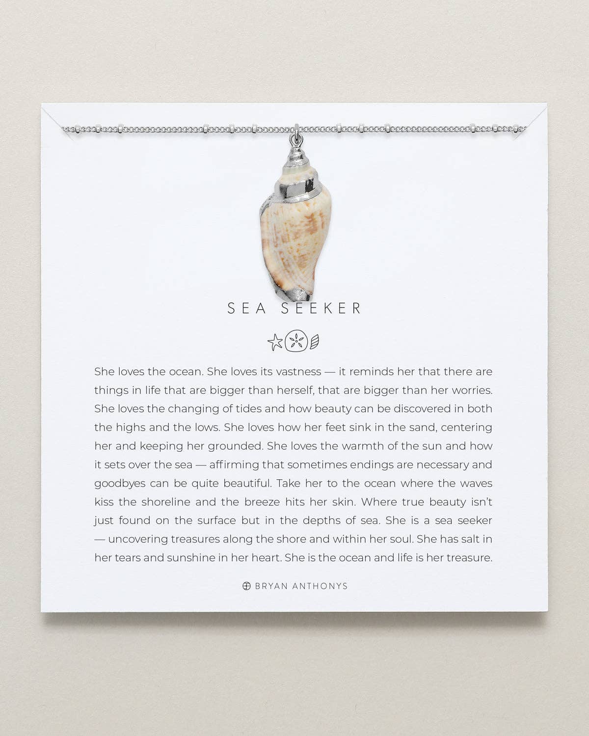 Sea Seeker Shell Necklace