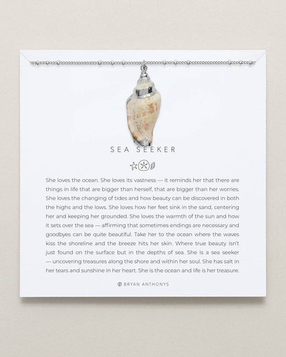 Sea Seeker Shell Necklace