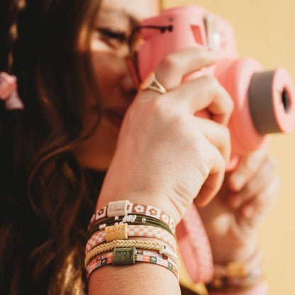 "Groove" Hair Tie Bracelet Set
