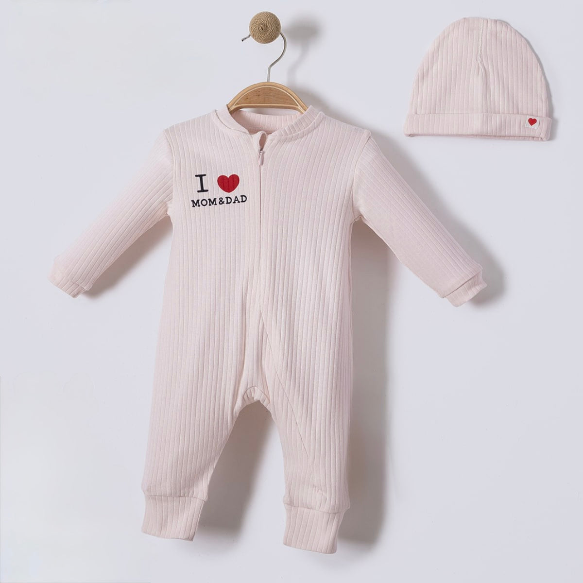 I Love Mom & Dad Onesie