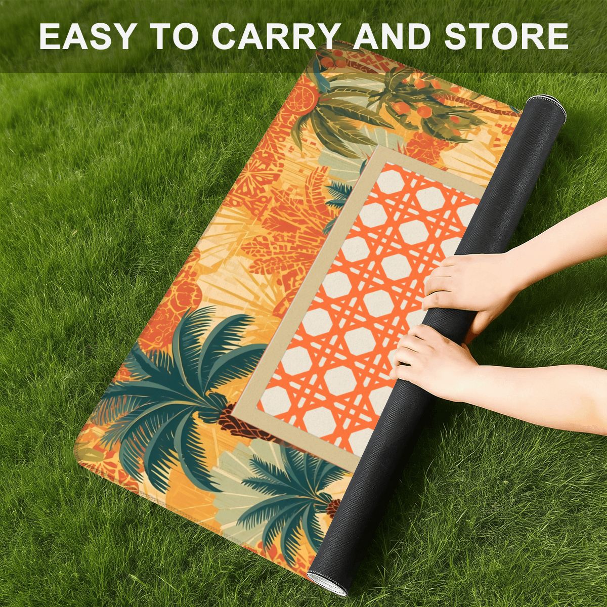 Tropicala Palm Mini Mahjong Mat