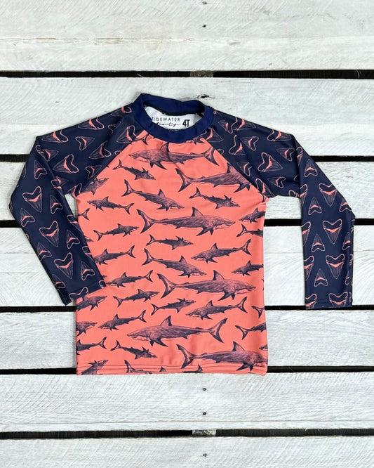 Shark Bite Long Sleeve Sun Shirt