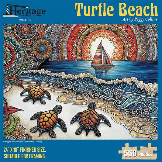 "COMING SOON" Turtle Beach 550 piece puzzle