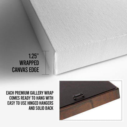 Fast Waves Canvas Wall Art