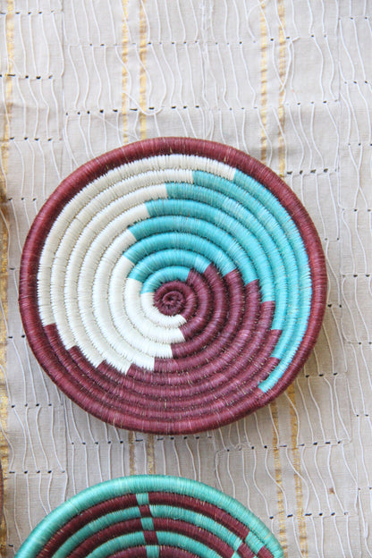 Sloane African Basket Collection, from Rwanda, Set of 4