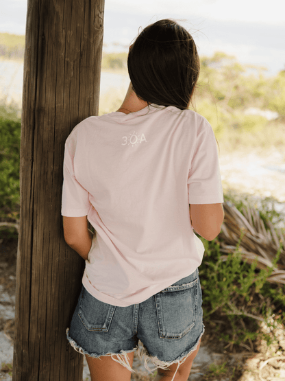 30A Beach Happy Minimalistic T-Shirt