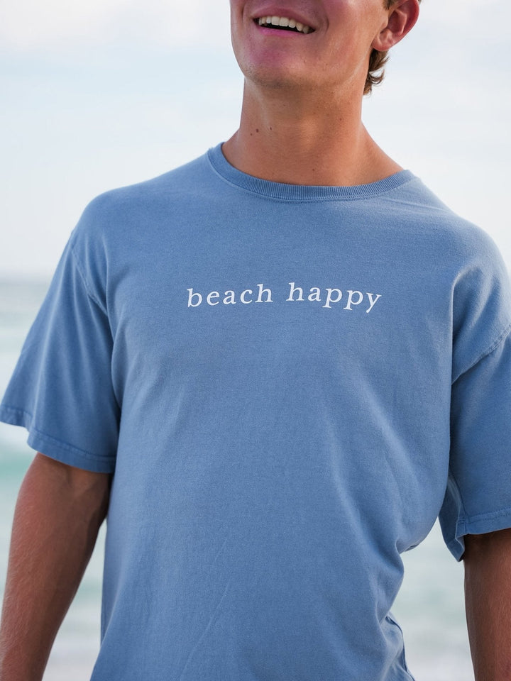 30A Beach Happy Minimalistic T-Shirt