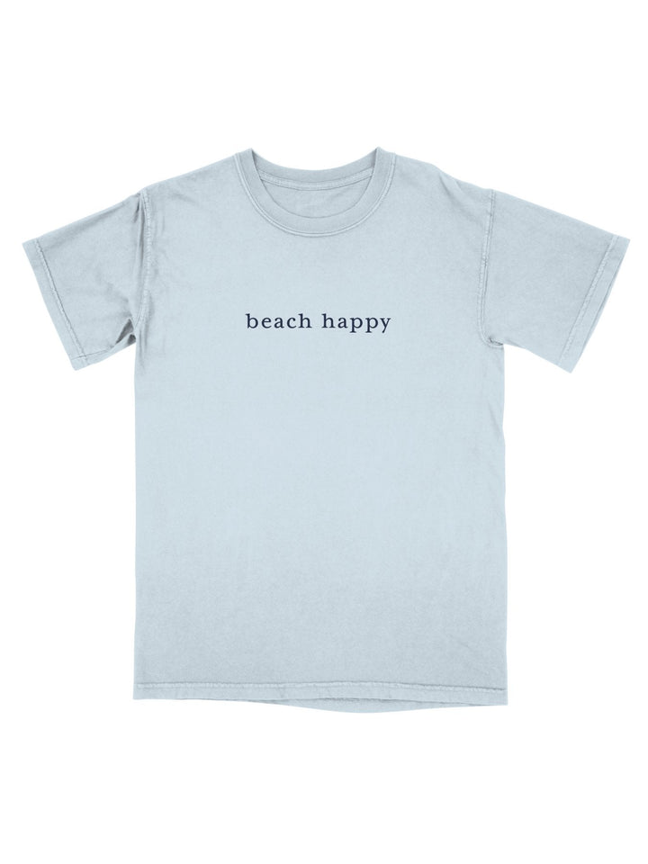 30A Beach Happy Minimalistic T-Shirt