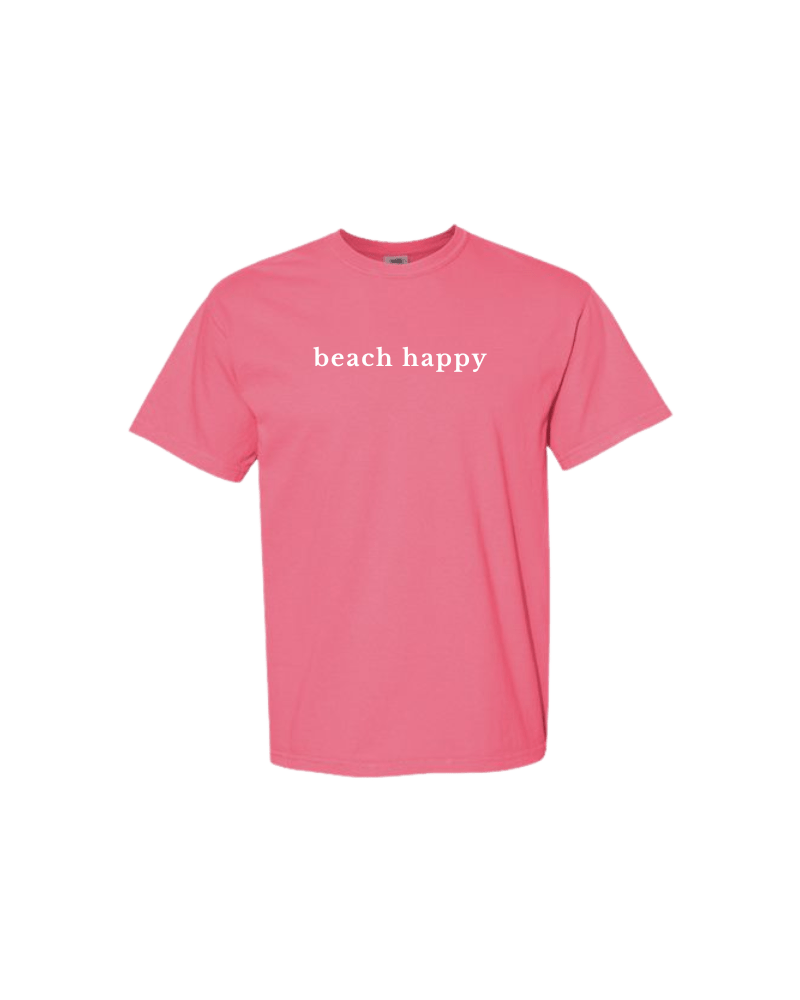 30A Beach Happy Minimalistic T-Shirt