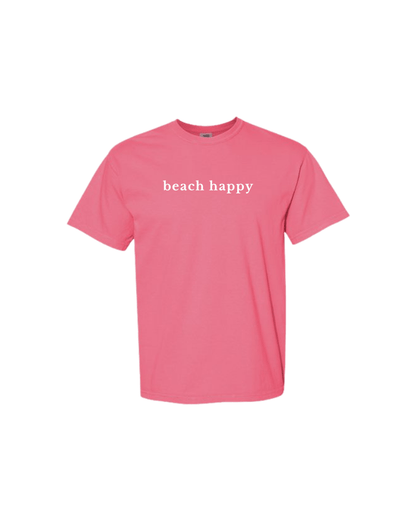 30A Beach Happy Minimalistic T-Shirt