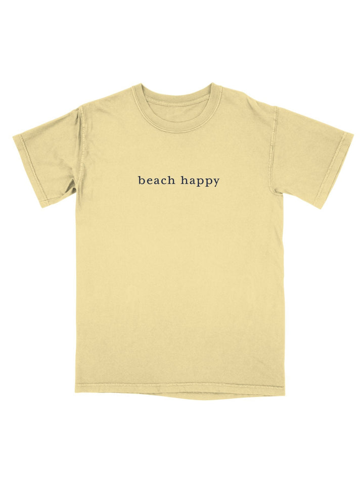 30A Beach Happy Minimalistic T-Shirt