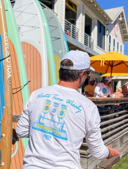 30A Beer Taps Recycled Long Sleeve T-Shirt