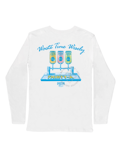 30A Beer Taps Recycled Long Sleeve T-Shirt