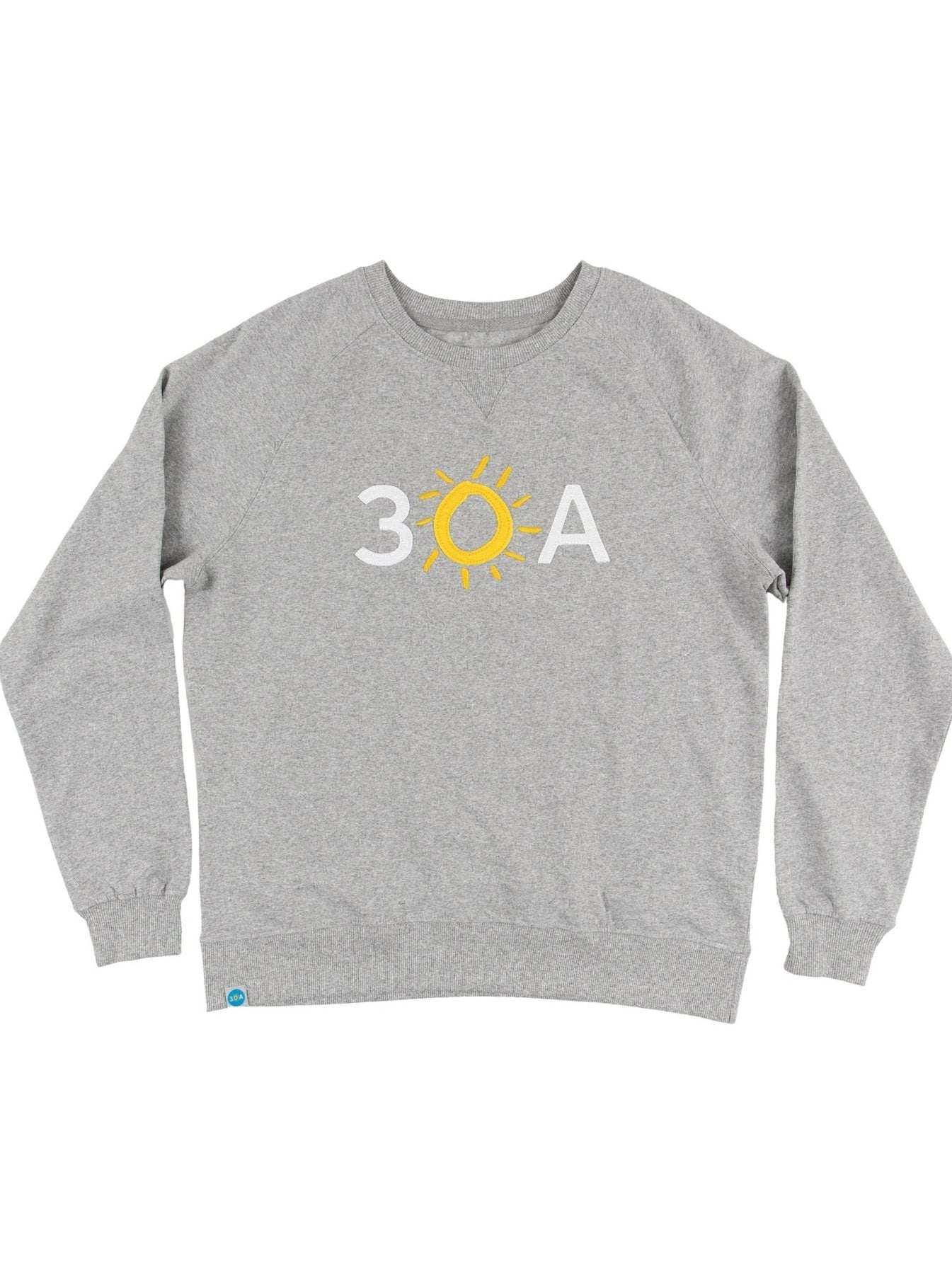 30A Block Logo Applique Recycled Sweatshirt