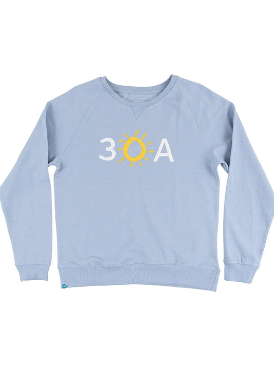 30A Block Logo Applique Recycled Sweatshirt