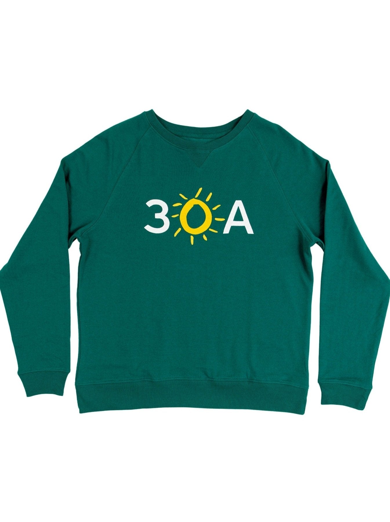 30A Block Logo Applique Recycled Sweatshirt