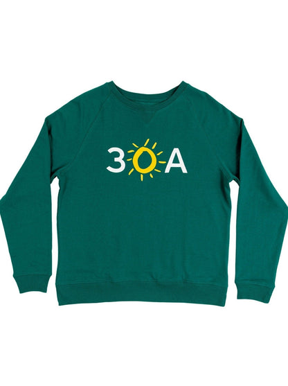 30A Block Logo Applique Recycled Sweatshirt