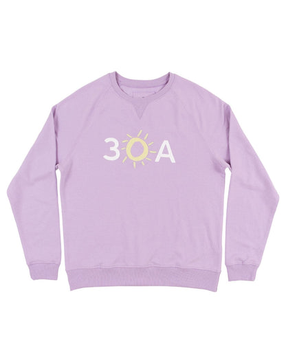 30A Block Logo Applique Recycled Sweatshirt