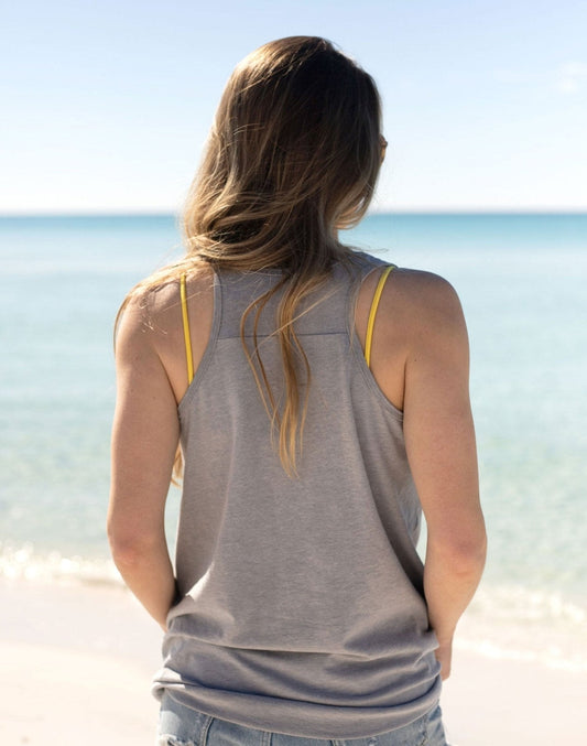 30A Block Logo Racer Recycled Tank Top