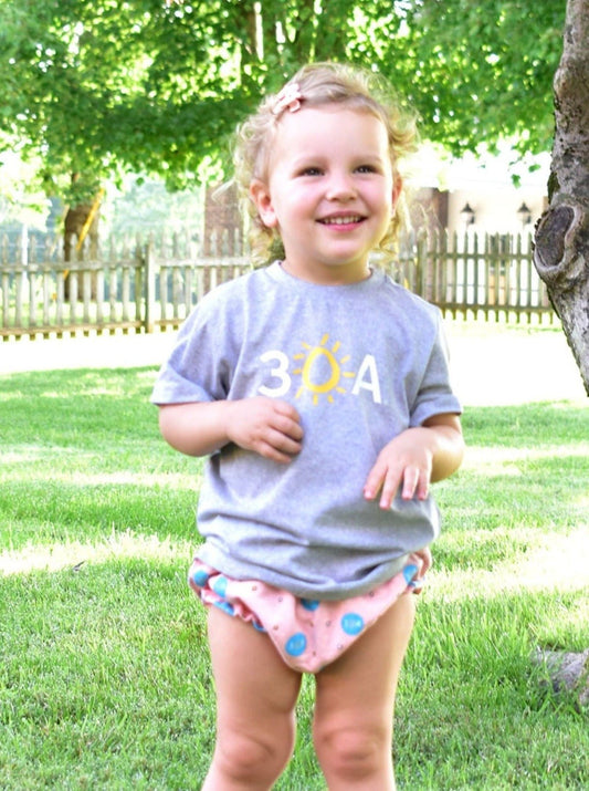 30A Block Logo Toddler Recycled T-Shirt