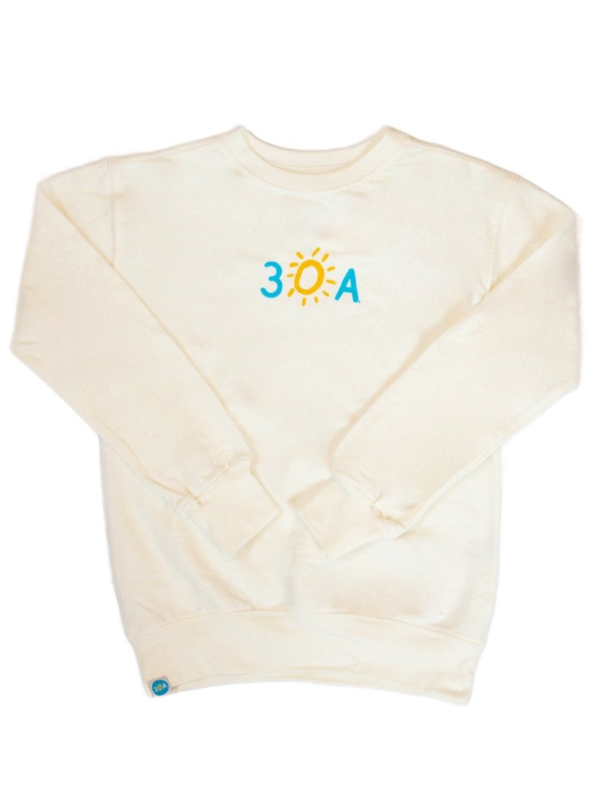 30A Hand-drawn Recycled Youth Sweatshirt