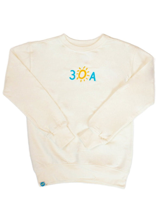 30A Hand-drawn Recycled Youth Sweatshirt