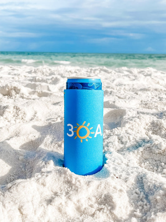 30A Wordmark Logo Slim Can Cooler