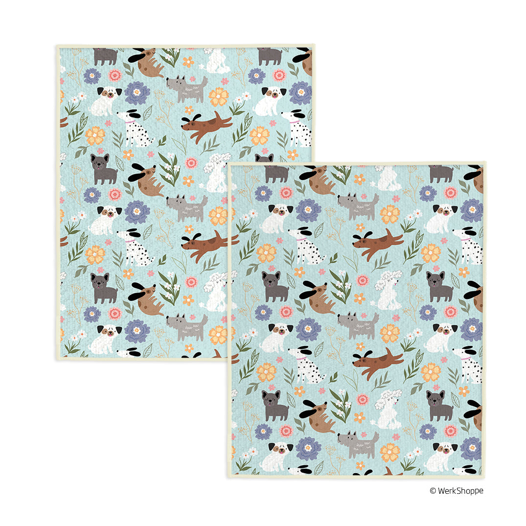 Dog Floral Pet Drying Towel