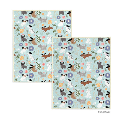 Dog Floral Pet Drying Towel