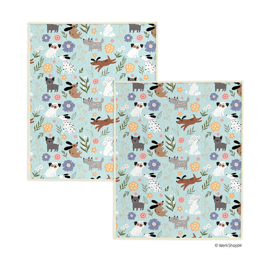 Dog Floral Pet Drying Towel