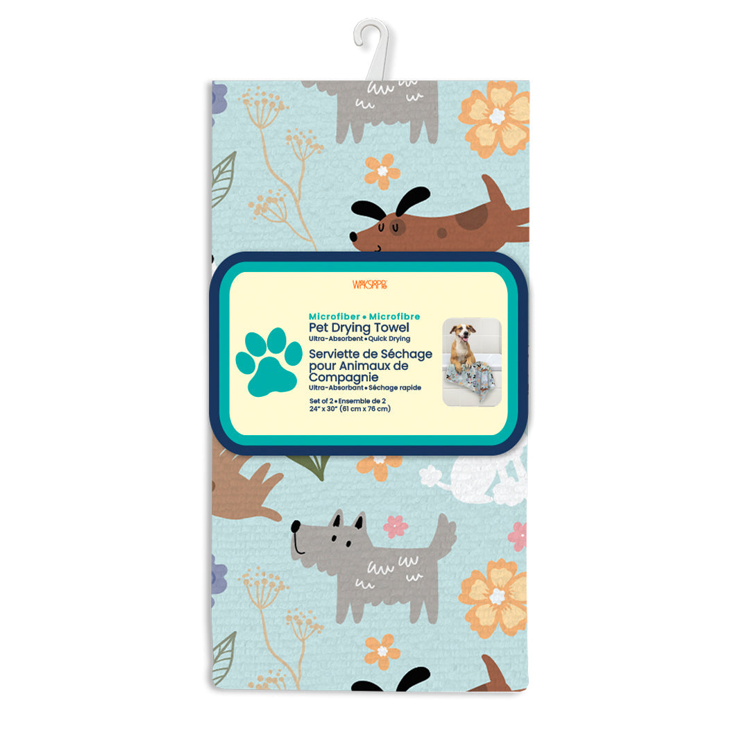 Dog Floral Pet Drying Towel