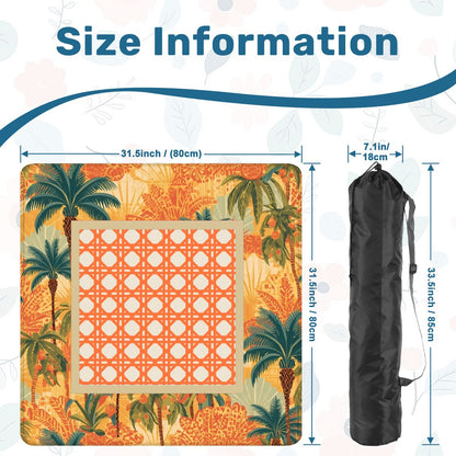 Cane Paradise Mahjong Mat