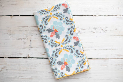 Honey Bee Cloth Napkins, set of four