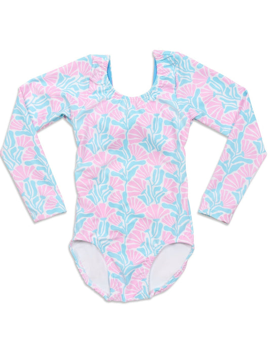 Bloomin' Petals Girls One Piece Tie Back