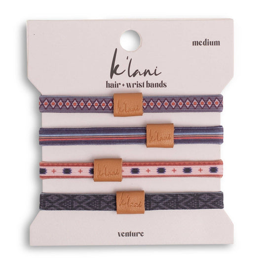 "Venture" Hair Tie Bracelet Set