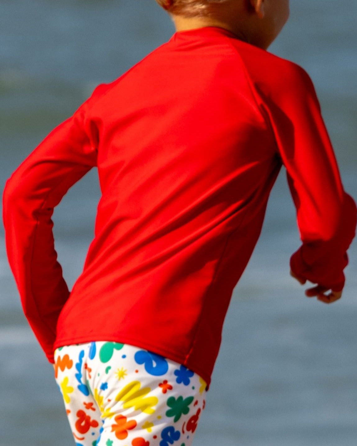 Red Long Sleeve Sun Shirt