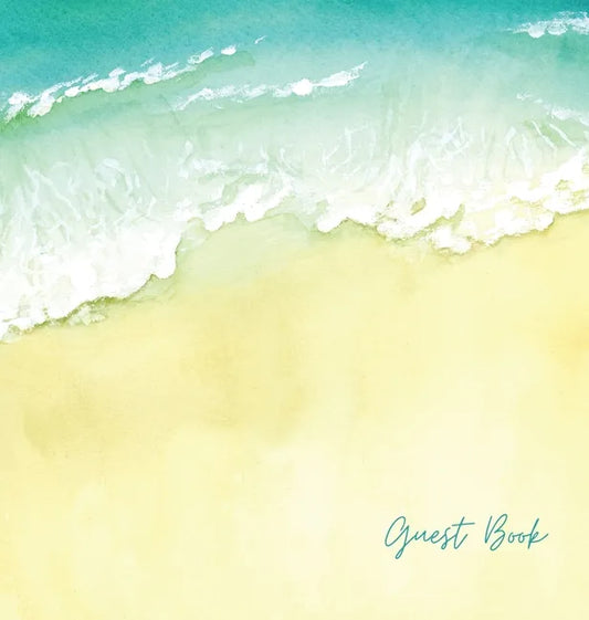 Beach house guest book - Hardcover