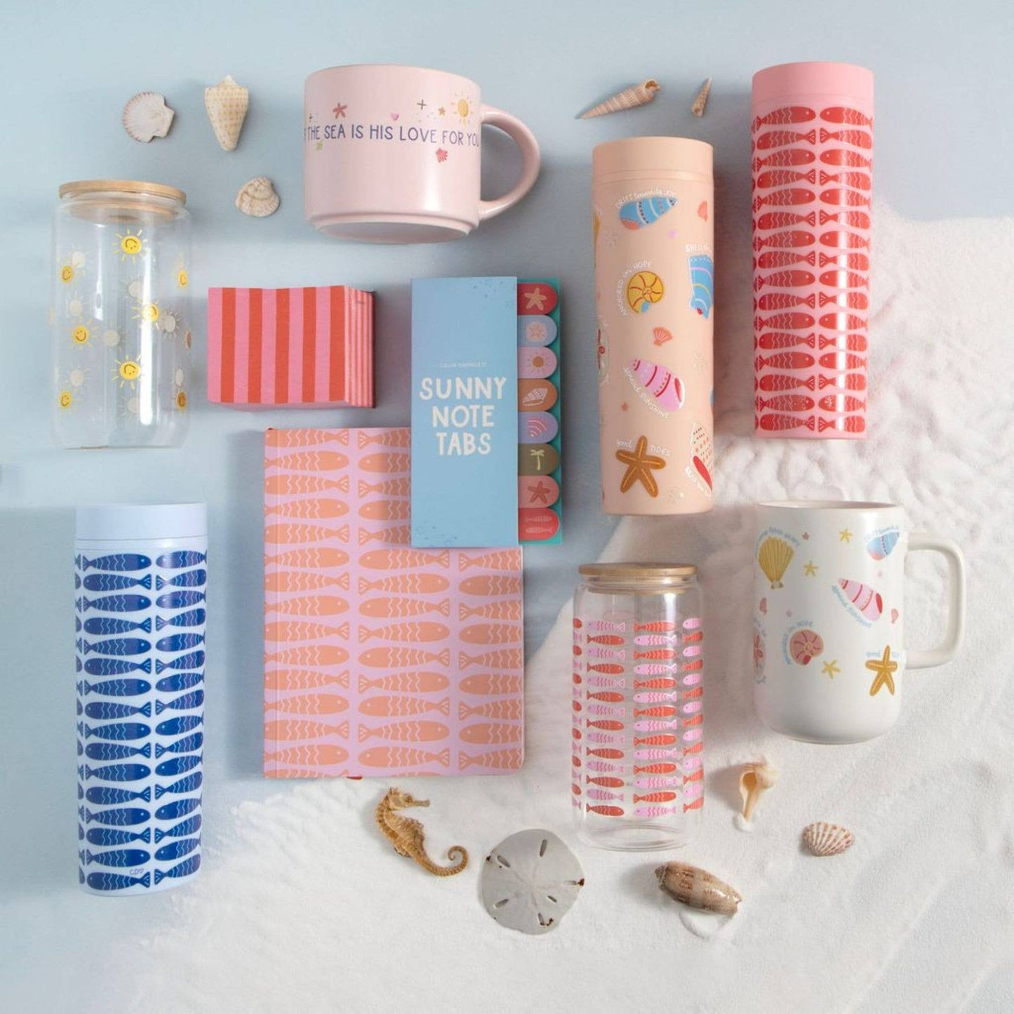 "COMING SOON" Sunny Beach & Coastal Sticky Note Tabs