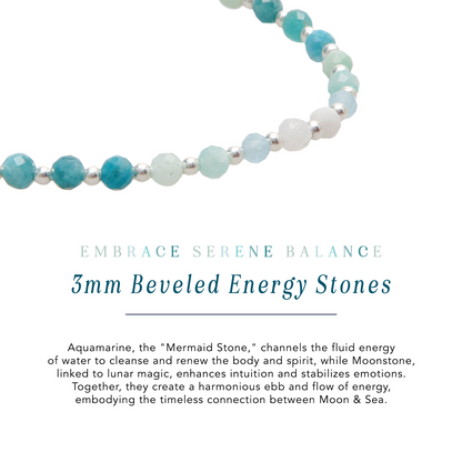Moon & Sea 3mm Metal Accent Bracelet