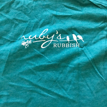 "Coastal Gypsy" Teal Tee (S)