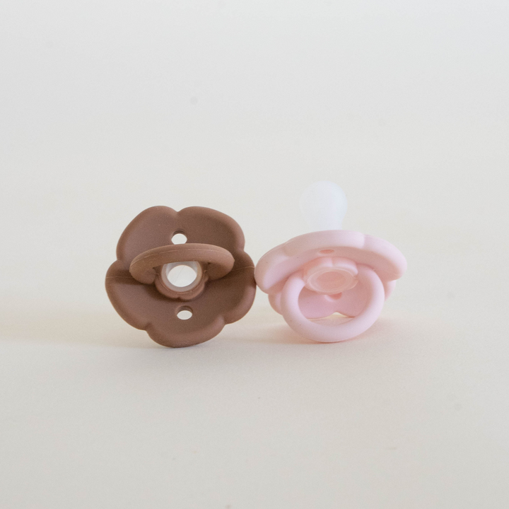 Flower Pacifier Set